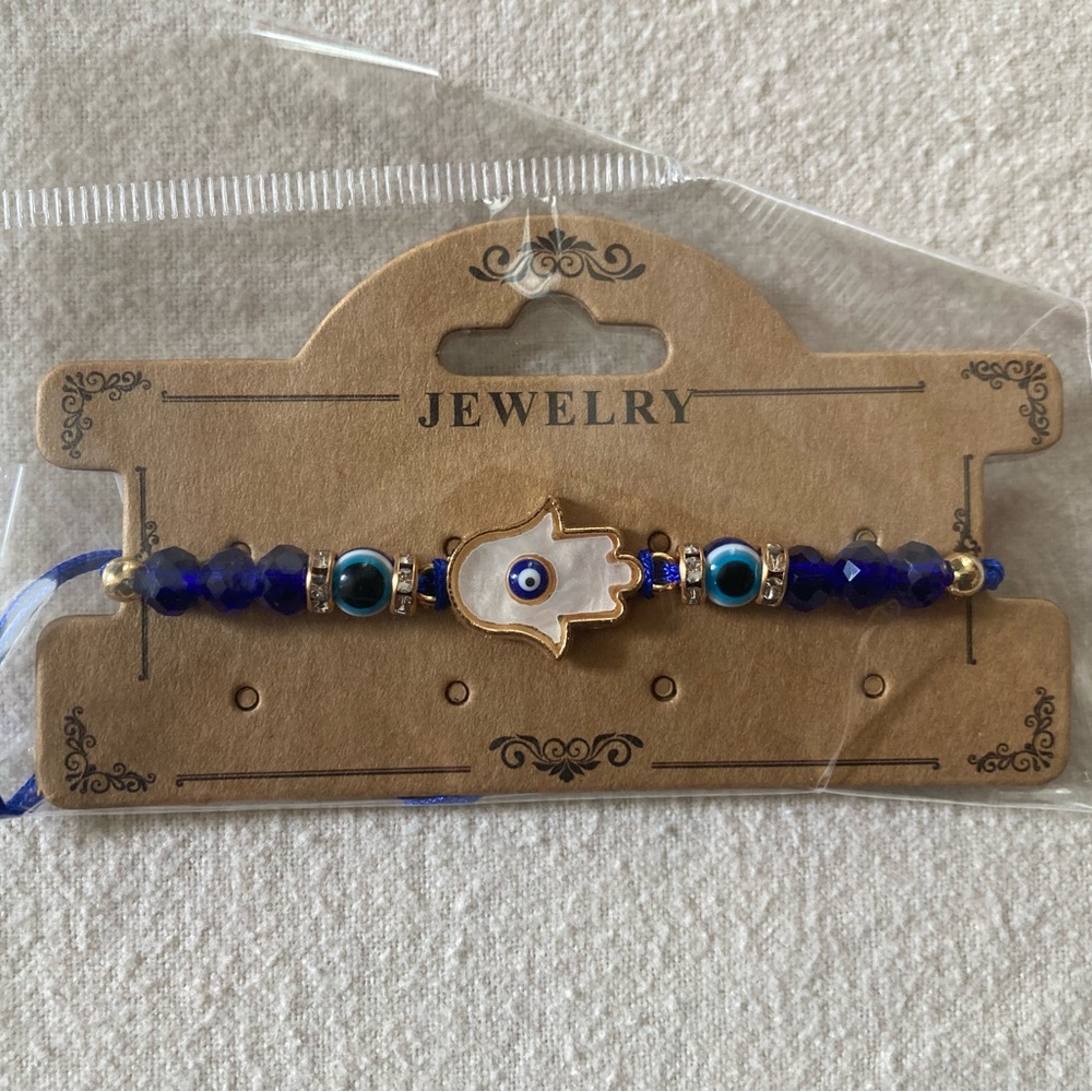 Blue Evil Eye Bracelet